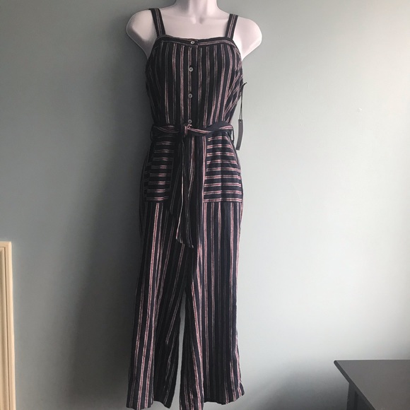 Dex Button Front Jumpsuit S - Picture 3 of 4